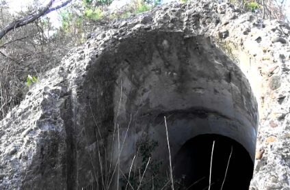 北栄町の防空壕の跡地