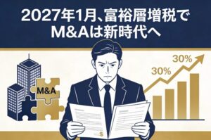 M&Aで会社を売るとき、税金はどう変わる？　2027年からの「富裕層税制」改正で注意すべきこと