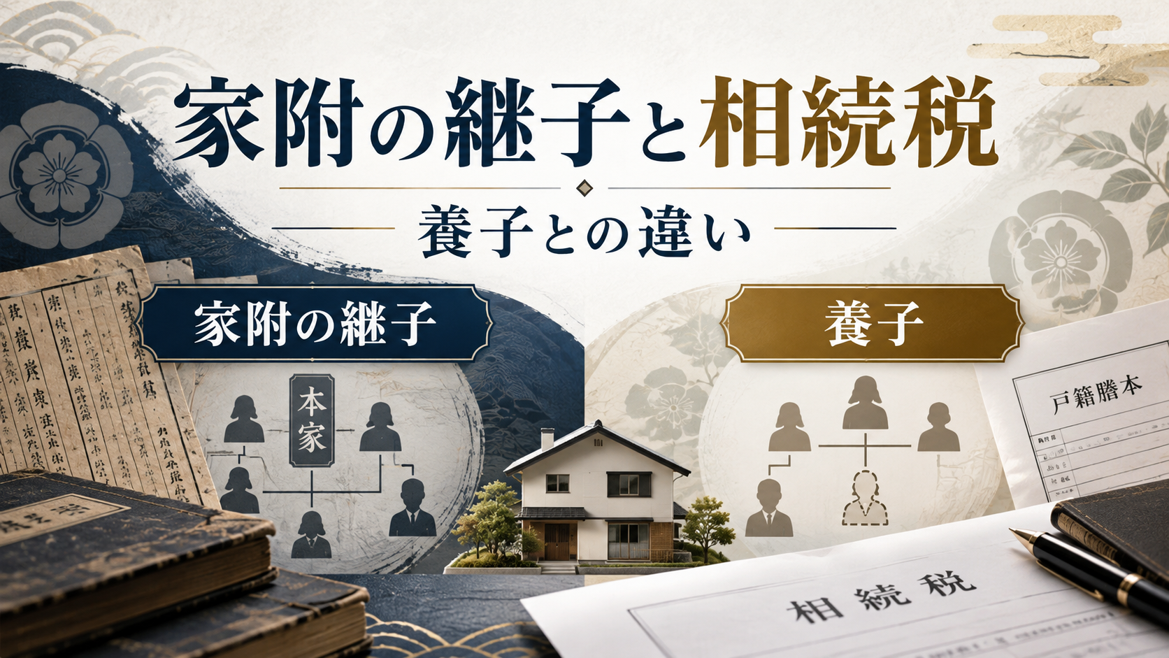 家附の継子とは？養子との違いと相続税の2割加算